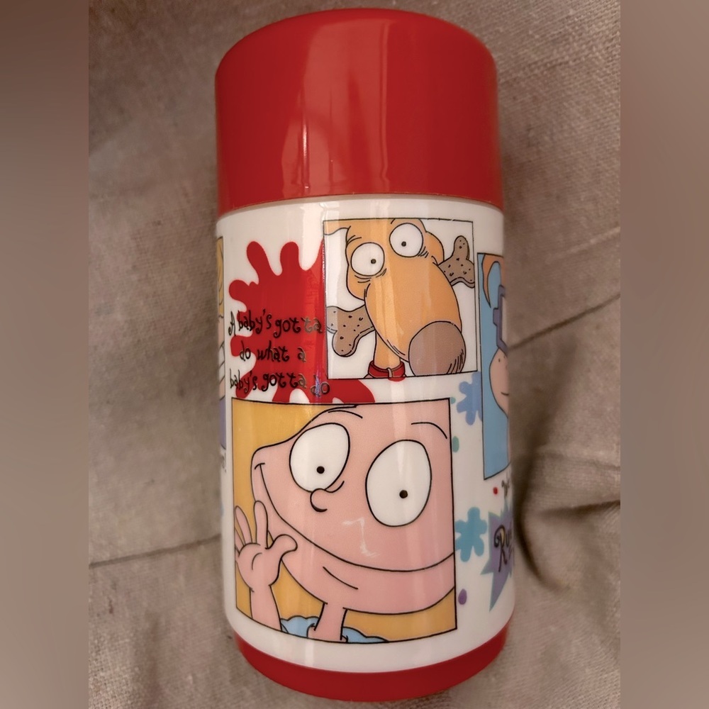 1997 Rugrats thermos